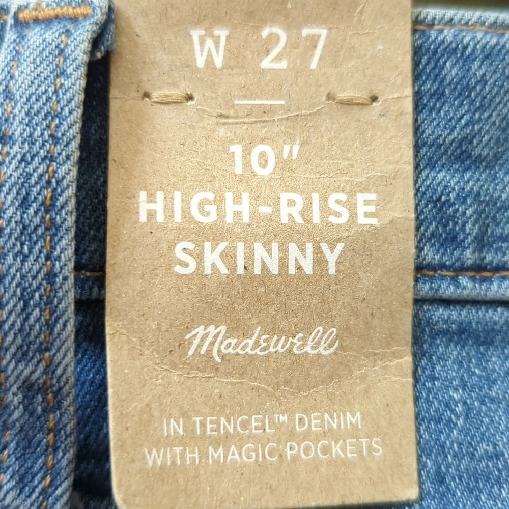 Madewell 10" High Rise Skinny Jeans - Picture 15 of 16